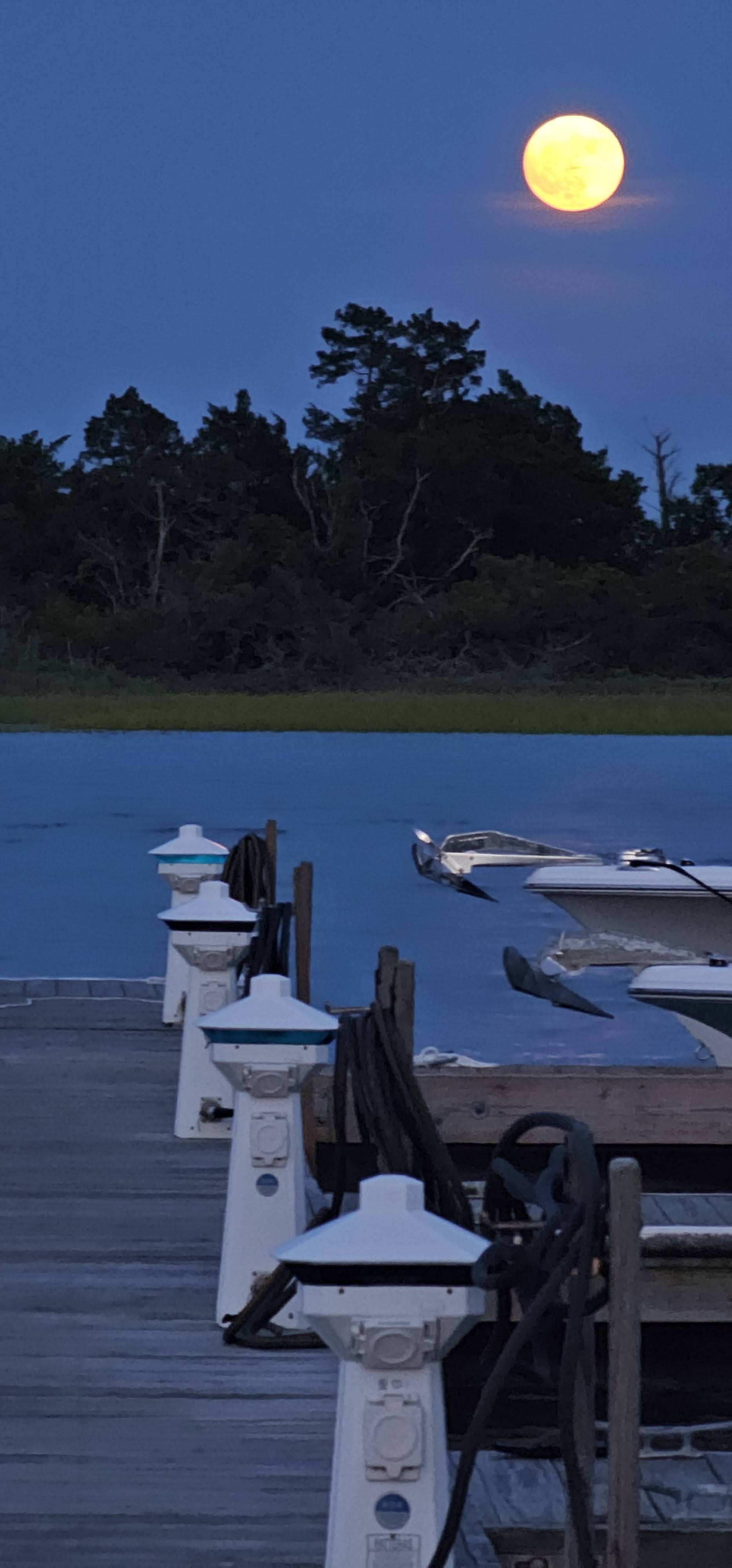 Pages Creek and the Intracoastal Waterway