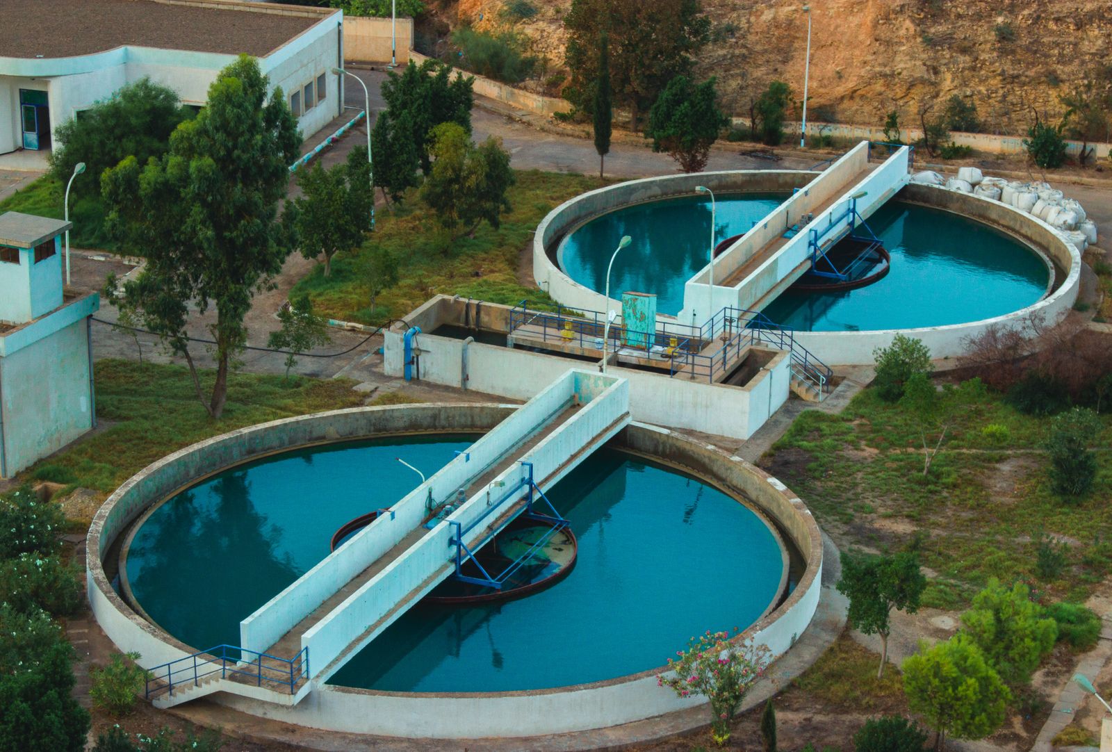 Reverse osmosis water treatment plant